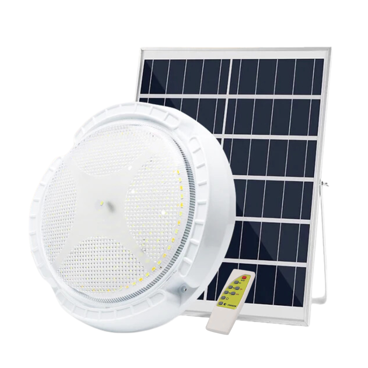 Plafón Solar Led - Interior y exterior con Panel
