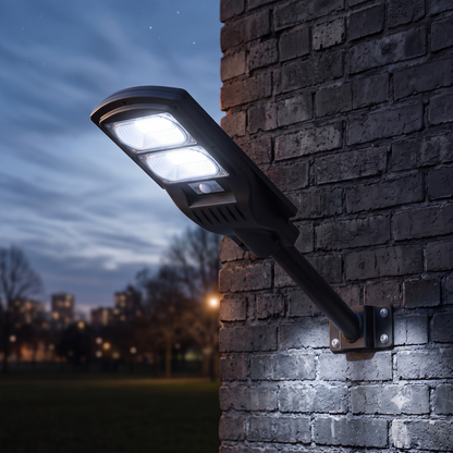 Luminaria Solar 100W Foco - Sensor de Movimiento y Control Remoto - IP66 Impermeable