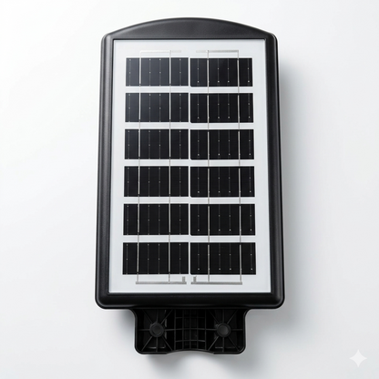 Luminaria Solar 100W Foco - Sensor de Movimiento y Control Remoto - IP66 Impermeable