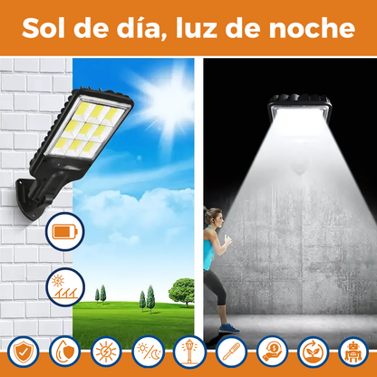 Luz Solar Led -  Gran Potencia, Seguridad