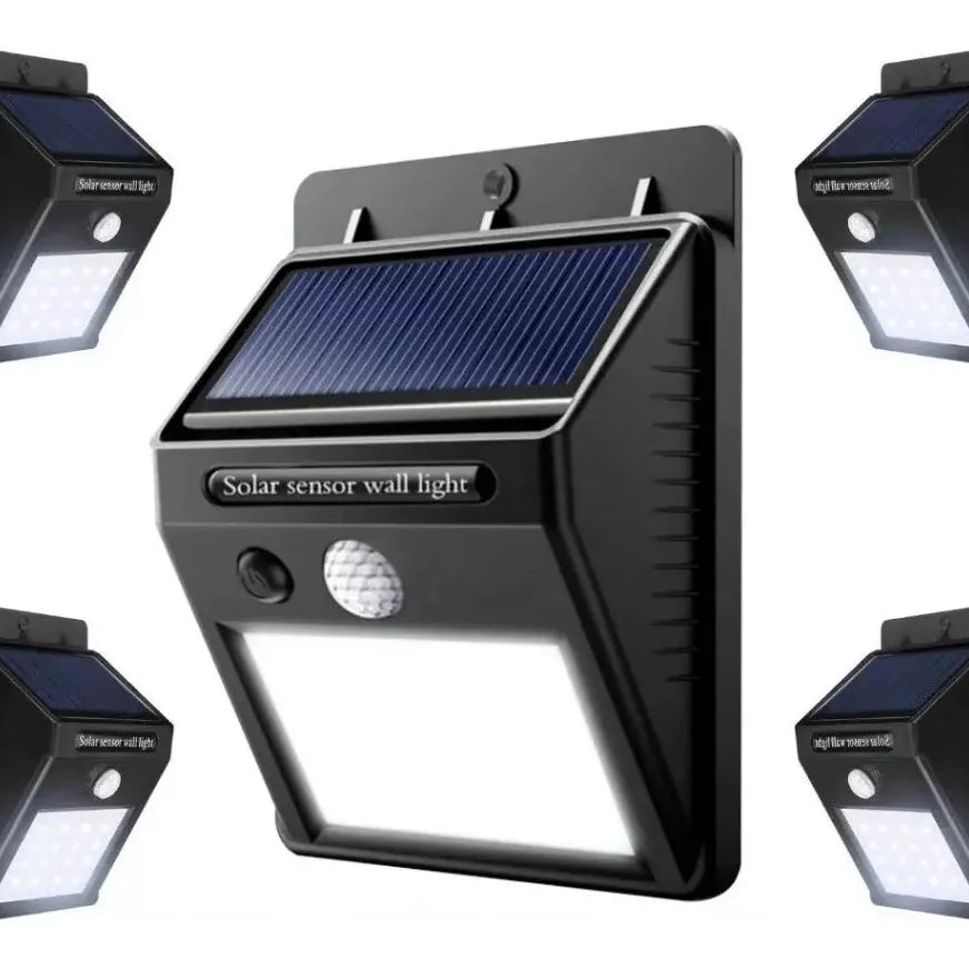 Farol Solar 30 Led con Detector de Movimiento - PACK x4