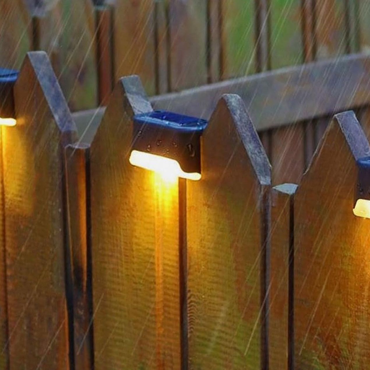 Luz Solar Led (x4) - Escalera, Deck, Terraza, Balcón.