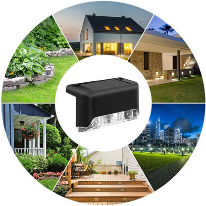 Luz Solar Led (x4) - Escalera, Deck, Terraza, Balcón.