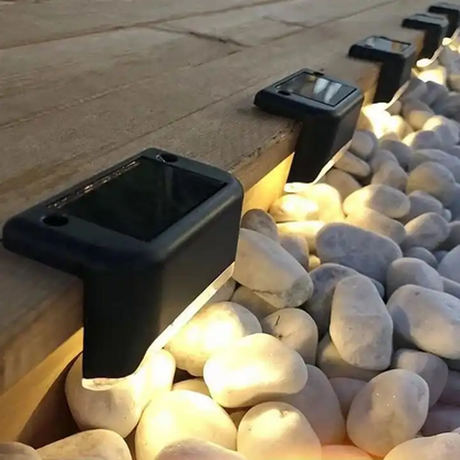 Luz Solar Led (x4) - Escalera, Deck, Terraza, Balcón.