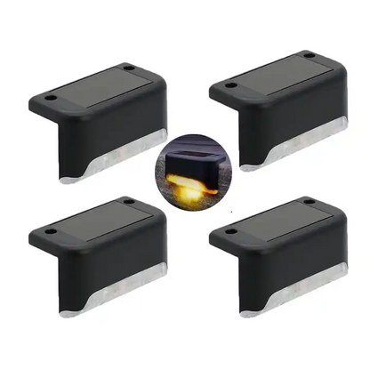 Luz Solar Led (x4) - Escalera, Deck, Terraza, Balcón.