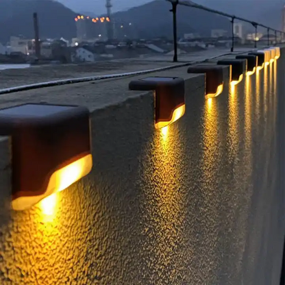 Luz Solar Led (x4) - Escalera, Deck, Terraza, Balcón.