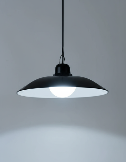 Lámpara Solar Colgante LED para Interior o Exterior con Panel Solar